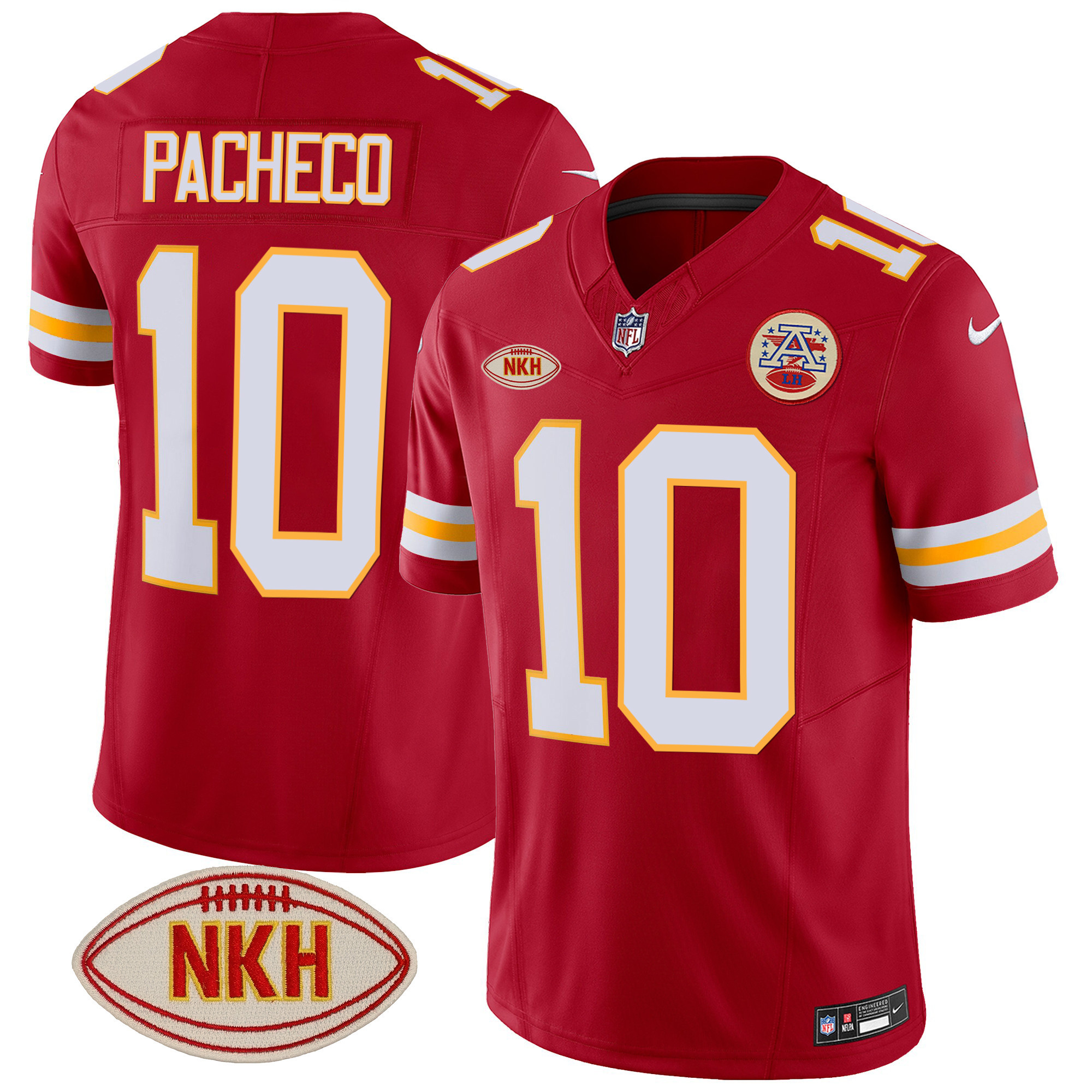 Men's Chiefs NKH Patch 2023 Vapor Limited Jersey - All Stitched - Image 35