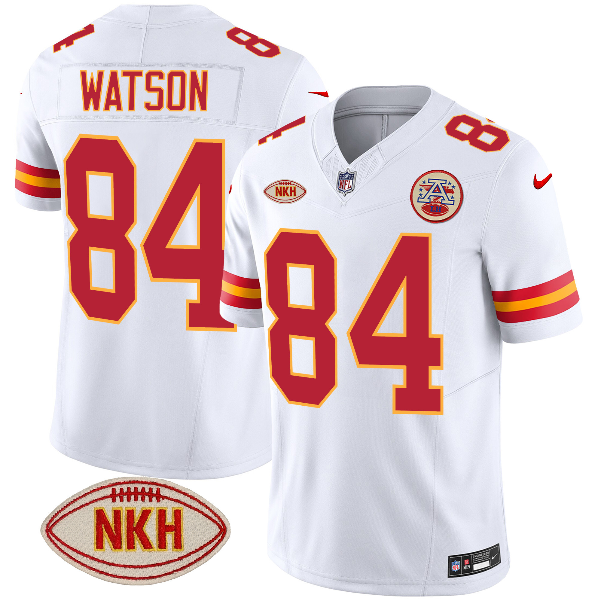 Men's Chiefs NKH Patch 2023 Vapor Limited Jersey - All Stitched - Image 42