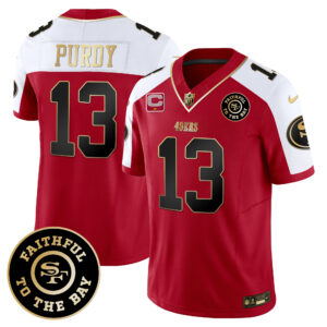 Brock Purdy San Francisco 49ers Faithful To The Bay Patch Vapor Limited Jersey - All Stitched