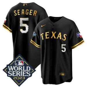 Men's Texas Rangers 2023 World Series Cool Base Jersey - All Stitched