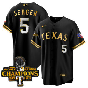 Men's Texas Rangers 2023 World Series Champions Cool Base Jersey - All Stitched