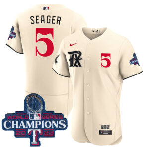 Men's Texas Rangers 2023 World Series Champions City Connect Flex Base Jersey - All Stitched