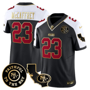 Men's 49ers Faithful & California Patch Vapor Jersey - All Stitched