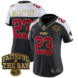 Women's 49ers Faithful To The Bay Patch Vapor Limited Jersey V8 - All Stitched