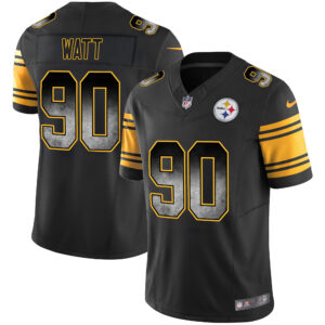 Men's Steelers Arch Smoke Vapor Jersey V2 - All Stitched