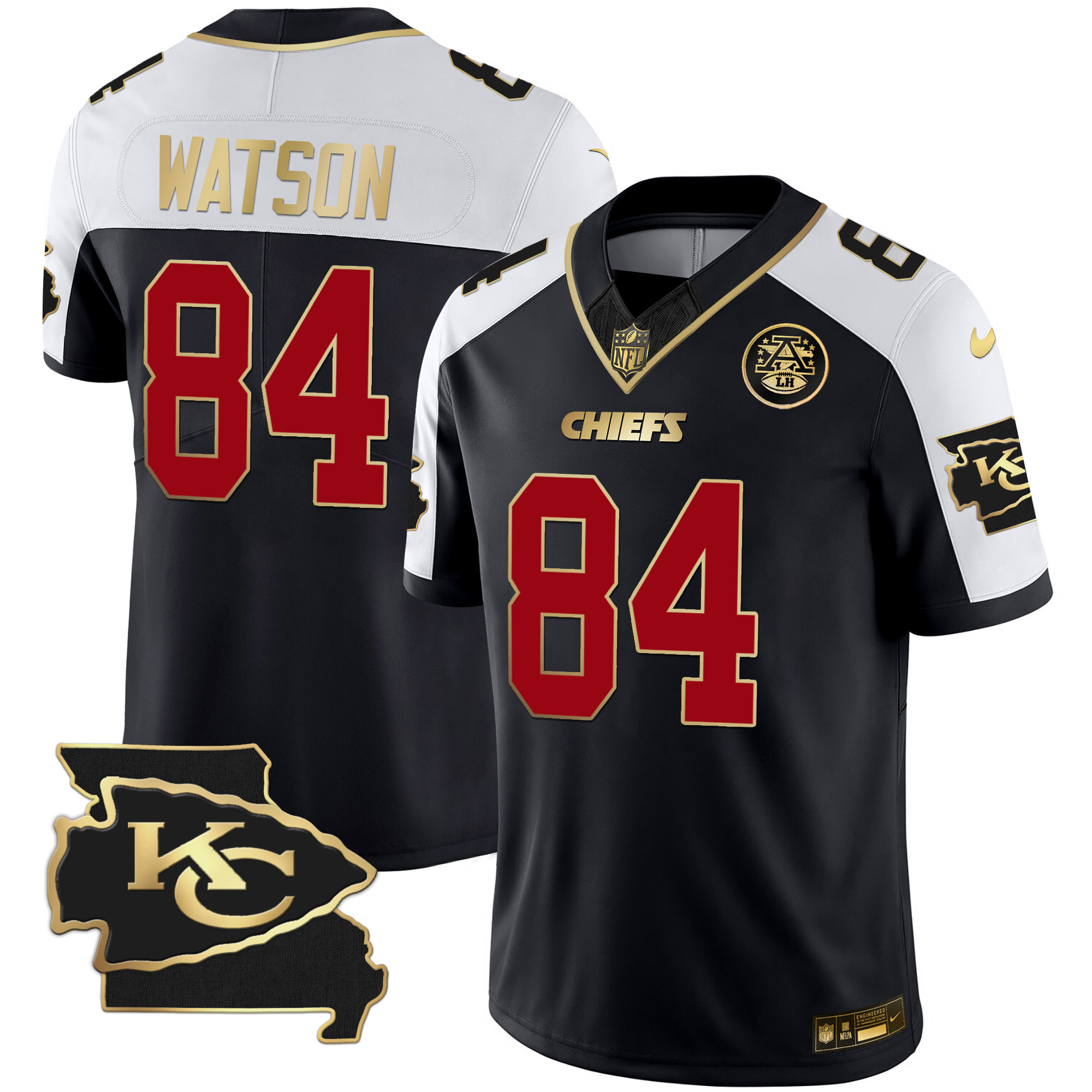 Men's Chiefs Missouri Patch Vapor Limited Jersey - All Stitched - Image 12