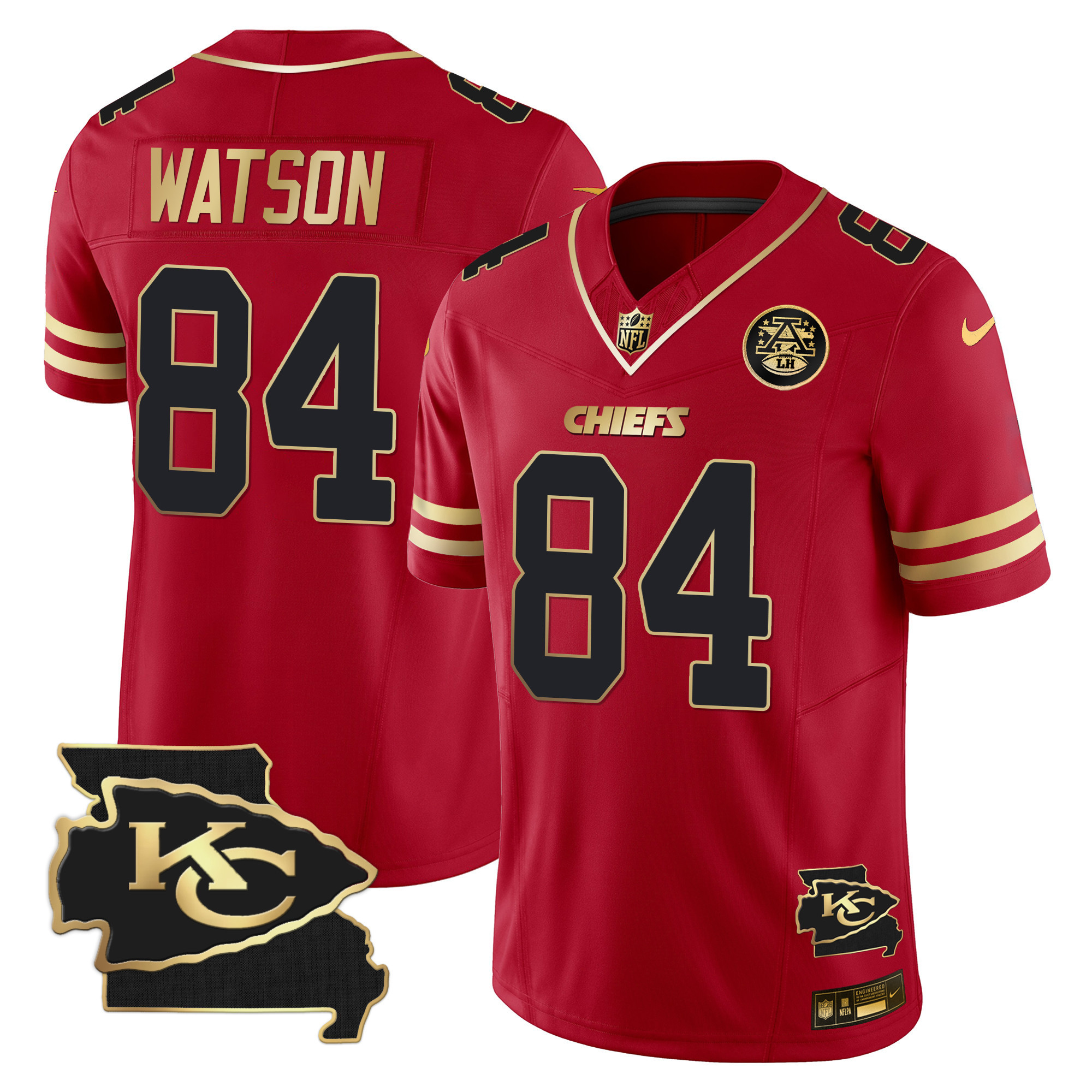 Men's Chiefs Missouri Patch Vapor Limited Jersey - All Stitched - Image 18