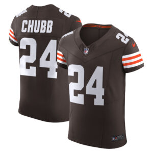Men's Browns Vapor Elite Jersey - All Stitched