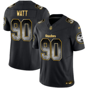 Men's Steelers Arch Smoke Vapor Jersey V3 - All Stitched