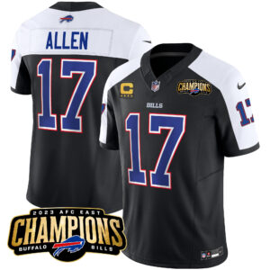 Men's Bills 2023 AFC East Champions Patch Vapor Jersey - All Stitched