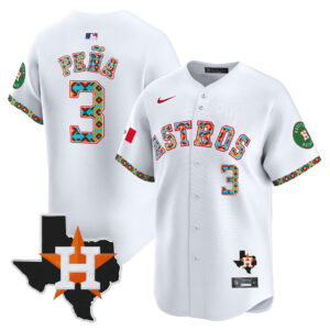 Men's Houston Astros Mexico Vapor Premier Limited Jersey V3 - All Stitched