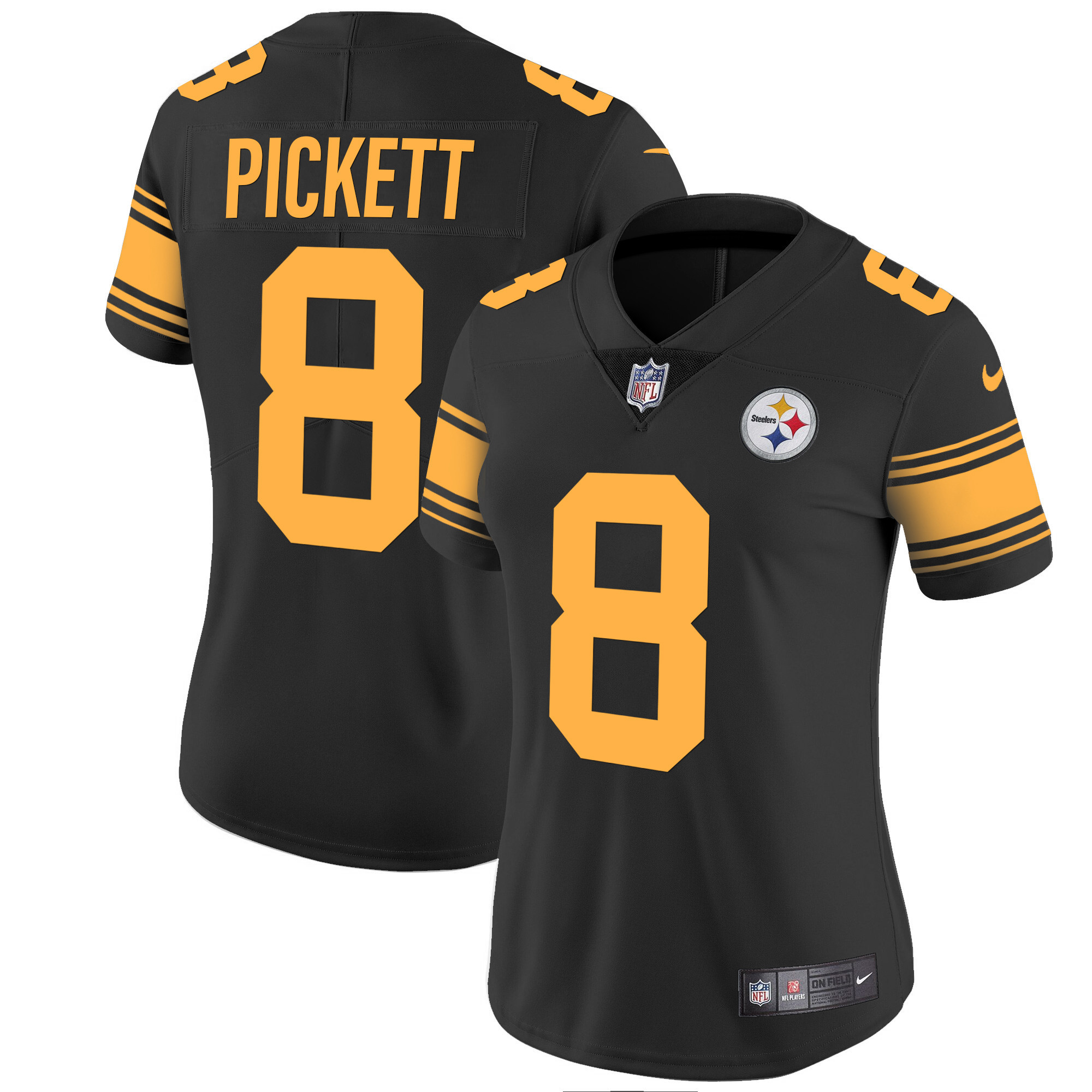 Women's Steelers Vapor Limited Jersey - All Stitched - Image 2