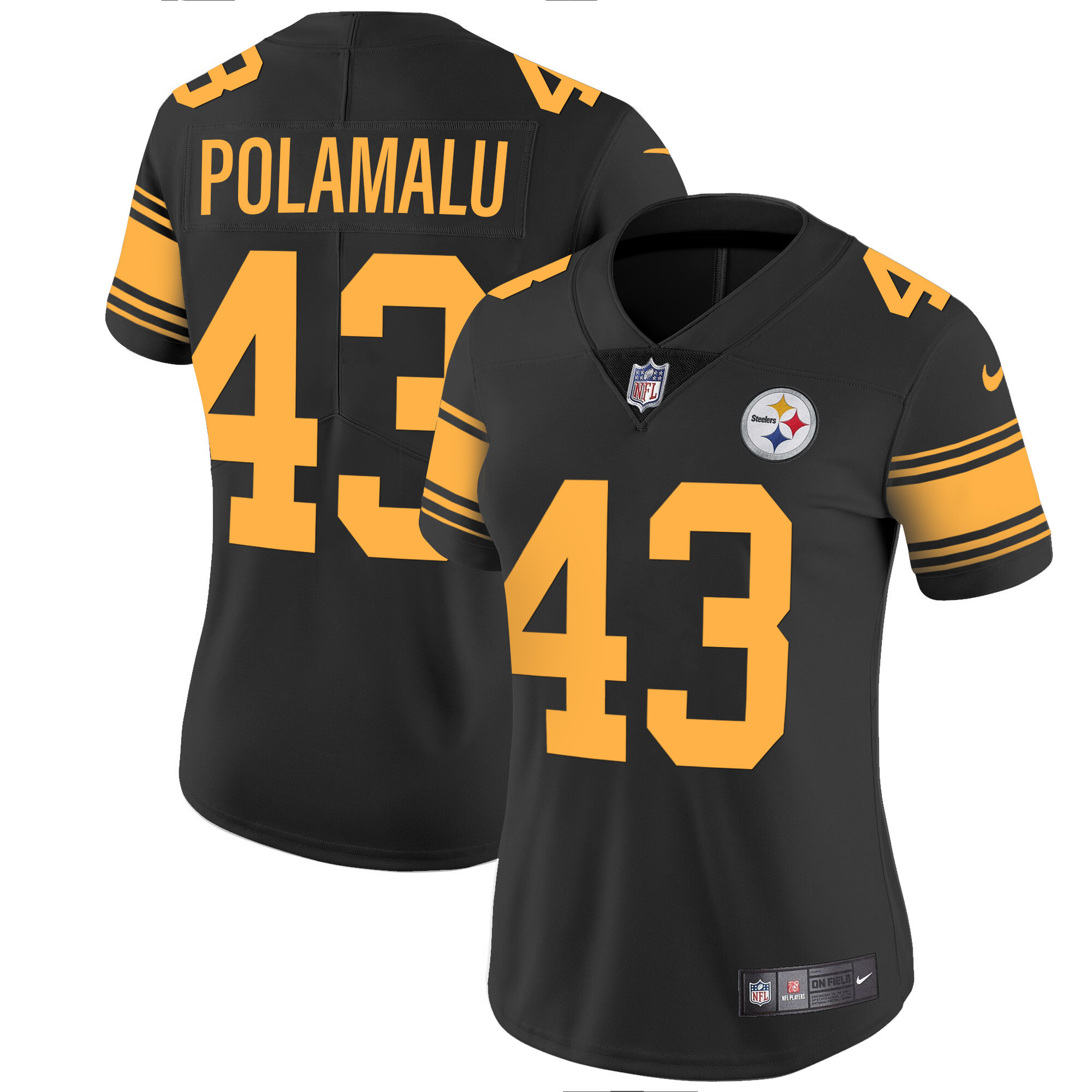 Women's Steelers Vapor Limited Jersey - All Stitched - Image 6