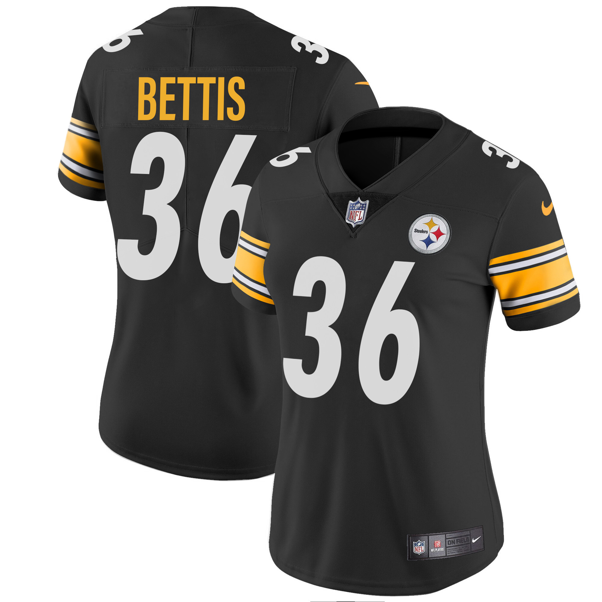Women's Steelers Vapor Limited Jersey - All Stitched - Image 14