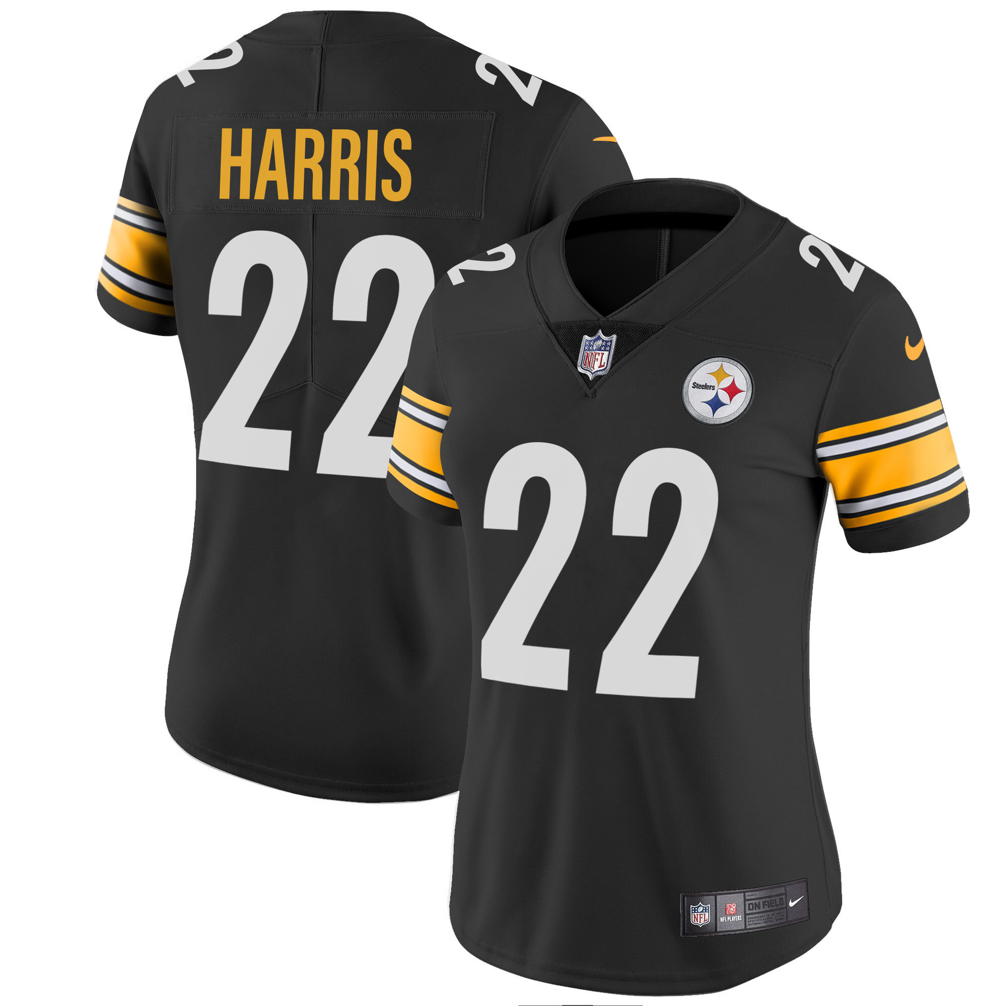 Women's Steelers Vapor Limited Jersey - All Stitched - Image 11