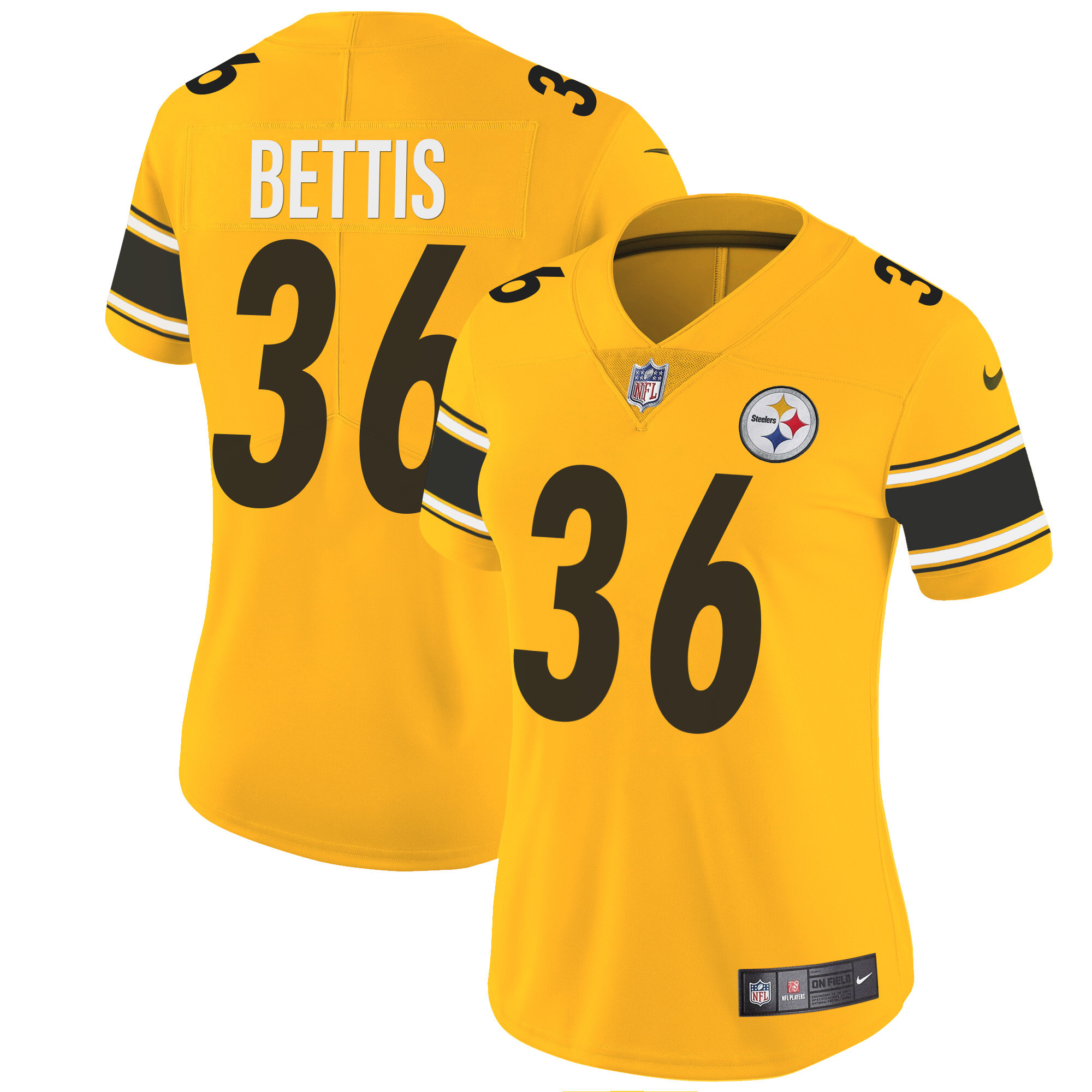 Women's Steelers Vapor Limited Jersey - All Stitched - Image 21
