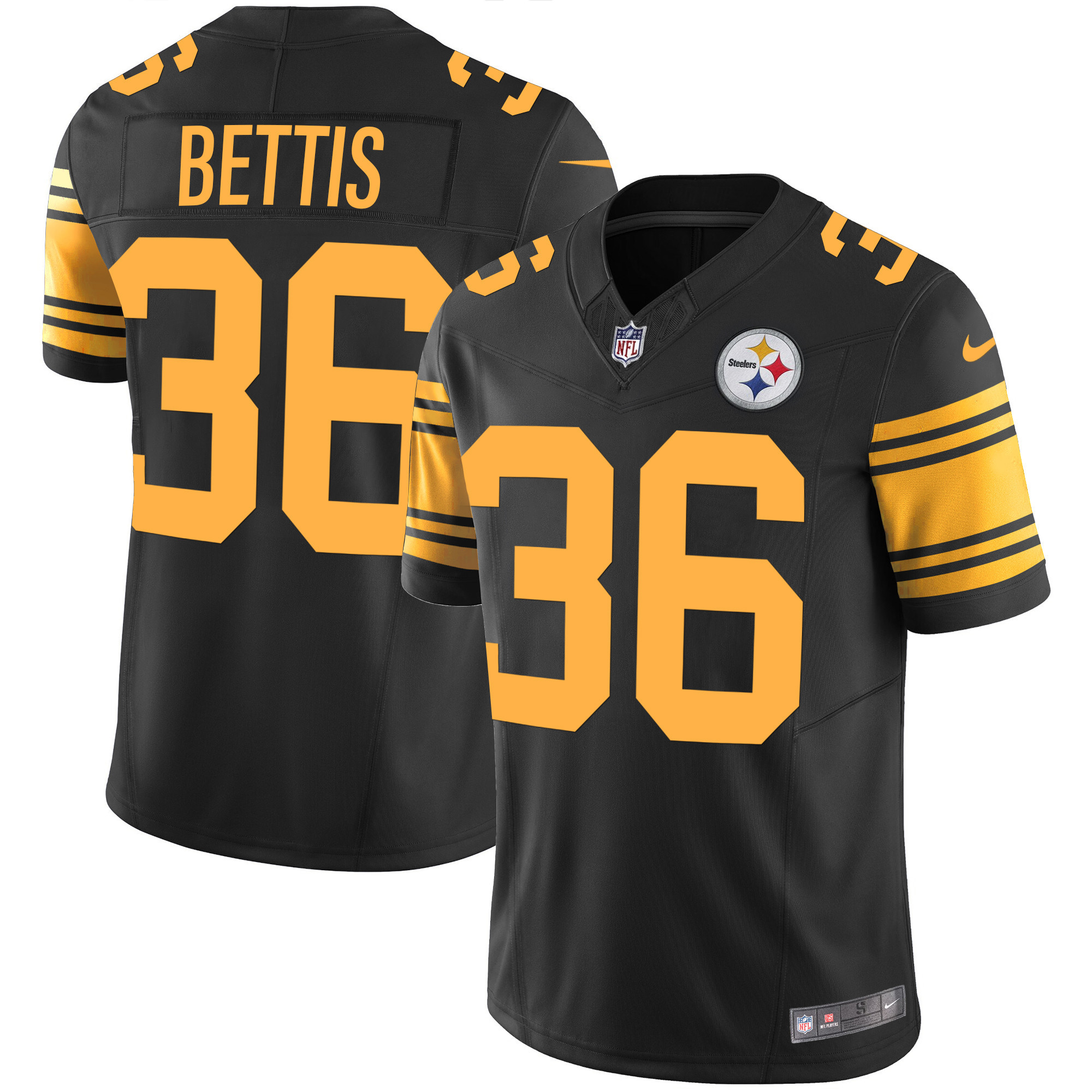 Men's Steelers Vapor Limited Jersey - All Stitched - Image 7
