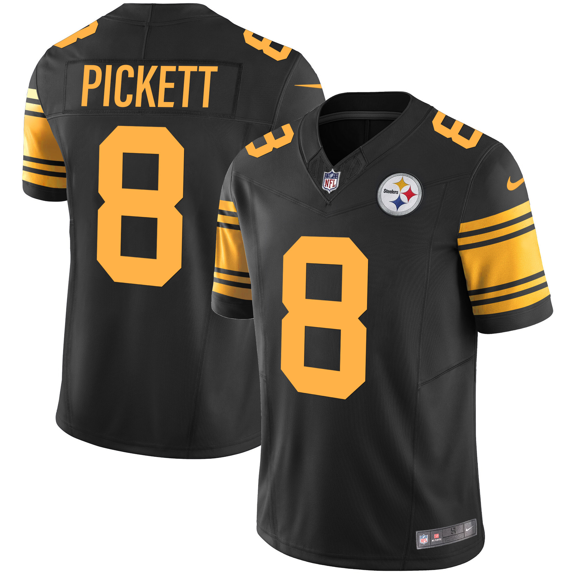 Men's Steelers Vapor Limited Jersey - All Stitched - Image 2