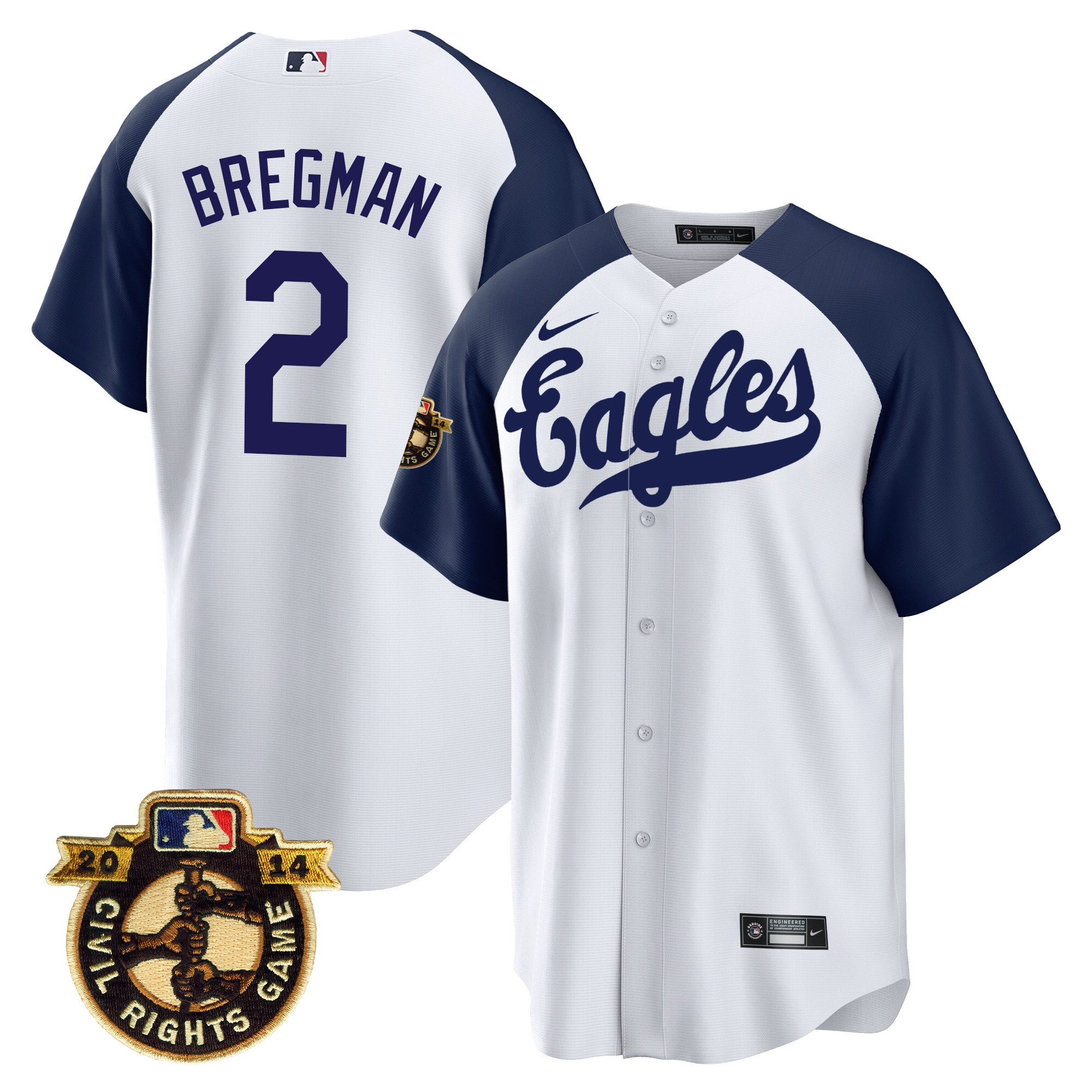 Men's Astros Throwback 1950 Houston Eagles Jersey - All Stitched - Image 37