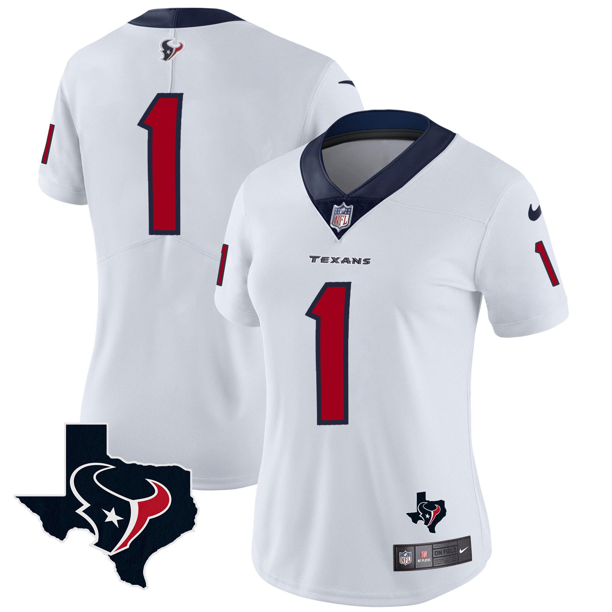 Women's Houston Texans Vapor Limited Jersey - All Stitched - Image 18