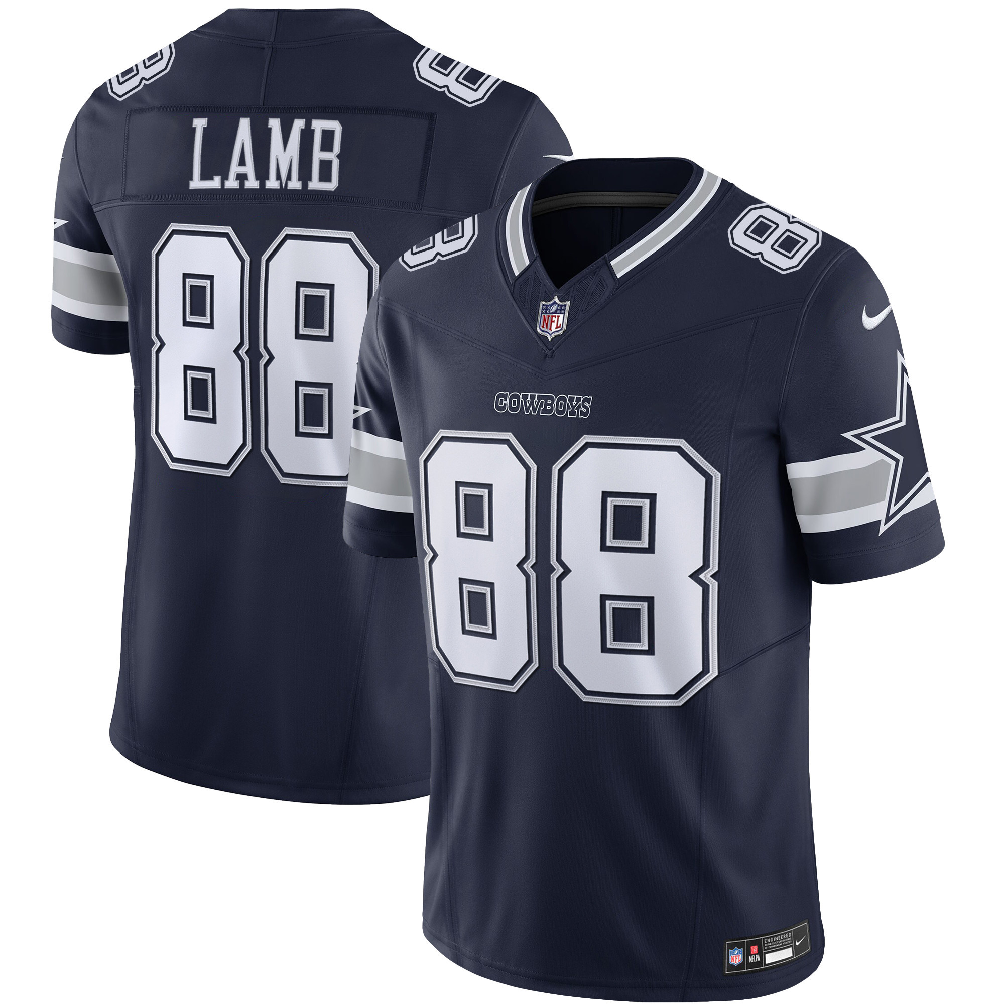 Men's Cowboys Vapor Limited Jersey – All Stitched - Image 3