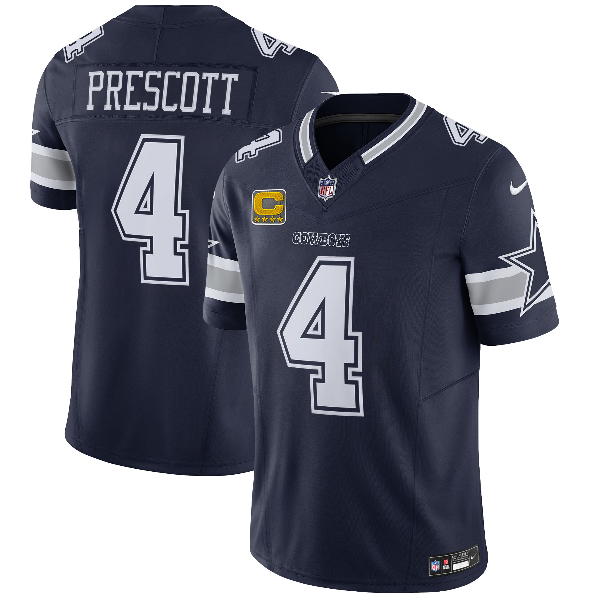 Men's Cowboys Vapor Limited Jersey – All Stitched - Image 2