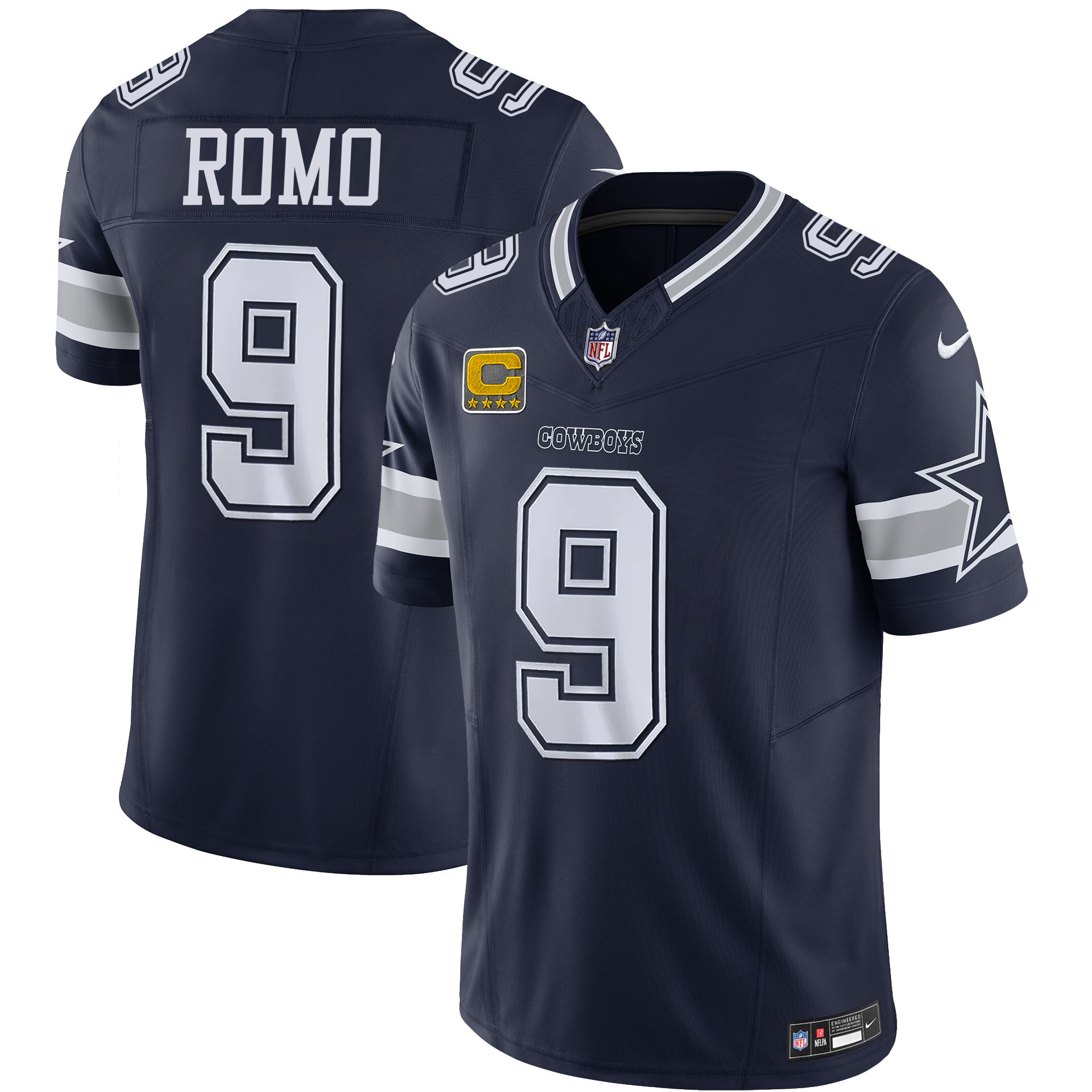 Men's Cowboys Vapor Limited Jersey – All Stitched - Image 5