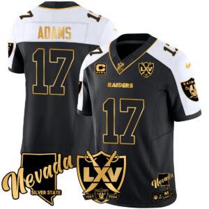 Men's Raiders 2024 Gold Vapor Limited Jersey - 65th Anniversary - All Stitched