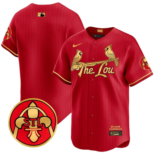 Men's St. Louis Cardinals 2024 City Connect Vapor Premier Limited Jersey V2 - All Stitched - Image 6