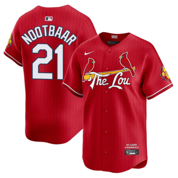 Men's St. Louis Cardinals 2024 City Connect Vapor Premier Limited Jersey V2 - All Stitched - Image 21