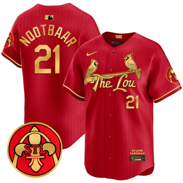 Men's St. Louis Cardinals 2024 City Connect Vapor Premier Limited Jersey V2 - All Stitched - Image 3