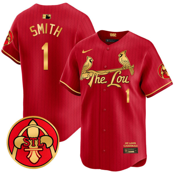 Men's St. Louis Cardinals 2024 City Connect Vapor Premier Limited Jersey V2 - All Stitched - Image 5