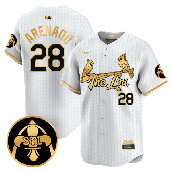 Men's St. Louis Cardinals 2024 City Connect Vapor Premier Limited Jersey V2 - All Stitched - Image 8