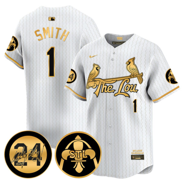 Men's Cardinals 2024 City Connect Whitey Herzog Patch Vapor Premier Limited Jersey V2 - All Stitched - Image 11