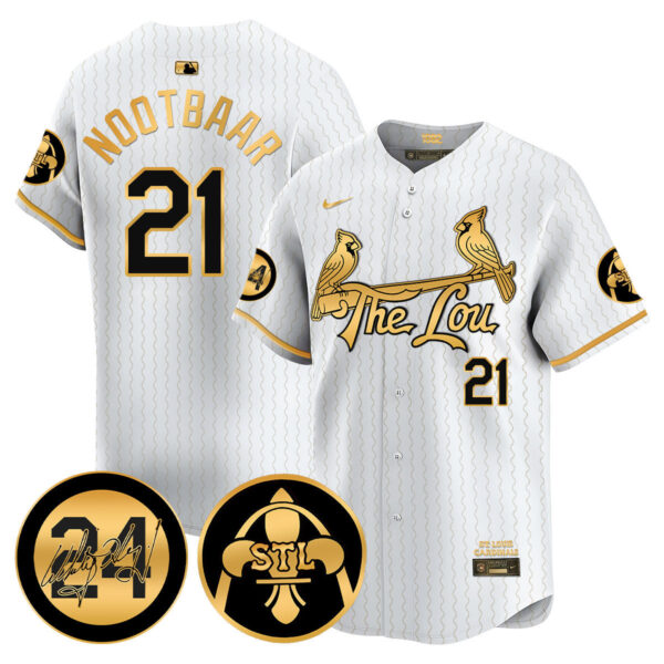 Men's Cardinals 2024 City Connect Whitey Herzog Patch Vapor Premier Limited Jersey V2 - All Stitched - Image 13