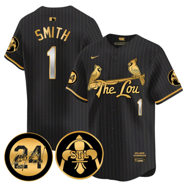 Men's Cardinals 2024 City Connect Whitey Herzog Patch Vapor Premier Limited Jersey V2 - All Stitched - Image 18