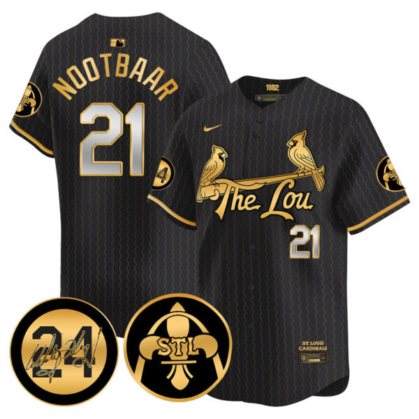 Men's Cardinals 2024 City Connect Whitey Herzog Patch Vapor Premier Limited Jersey V2 - All Stitched - Image 20