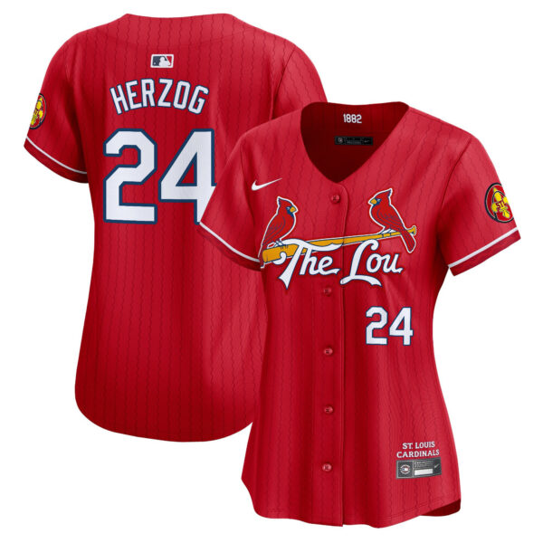 Women's St. Louis Cardinals 2024 City Connect Vapor Premier Limited Jersey - All Stitched - Image 19