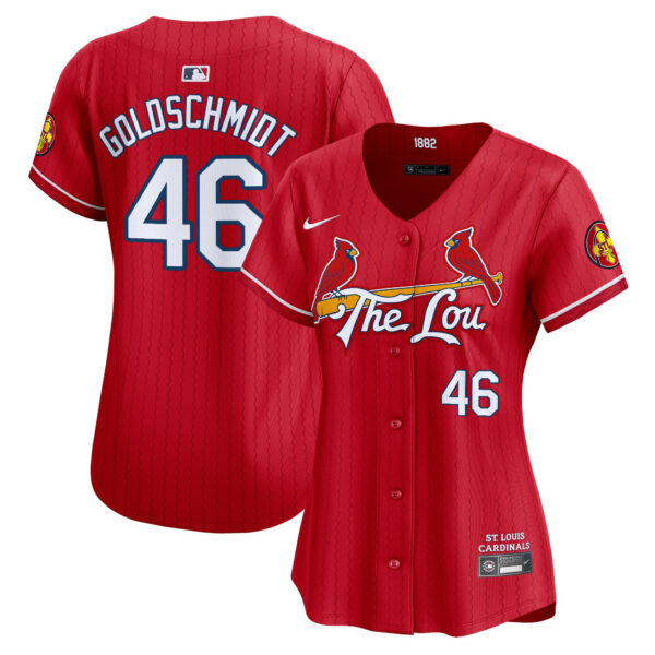 Women's St. Louis Cardinals 2024 City Connect Vapor Premier Limited Jersey - All Stitched - Image 24