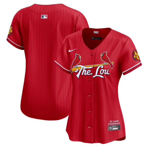 Women's St. Louis Cardinals 2024 City Connect Vapor Premier Limited Jersey - All Stitched - Image 27