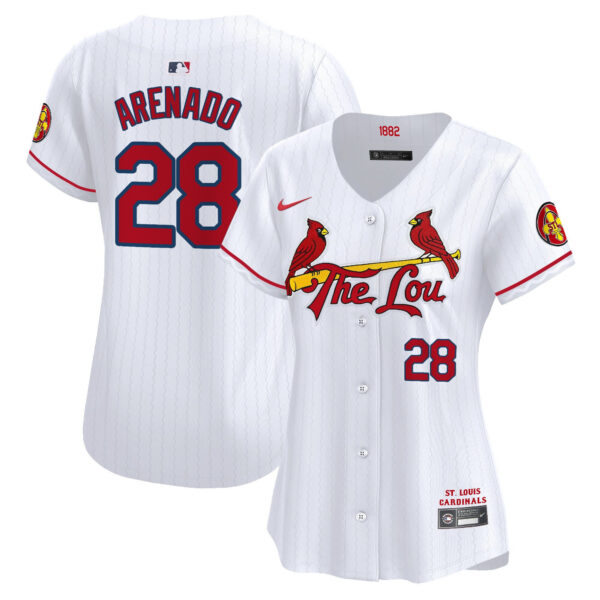 Women's St. Louis Cardinals 2024 City Connect Vapor Premier Limited Jersey - All Stitched - Image 31