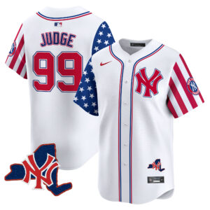 Men's New York Yankees 2024 Independence Day Vapor Premier Limited Jersey V2 - All Stitched