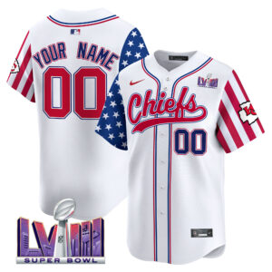 Chiefs 2024 American Style Vapor Premier Limited Custom Jersey - All Stitched