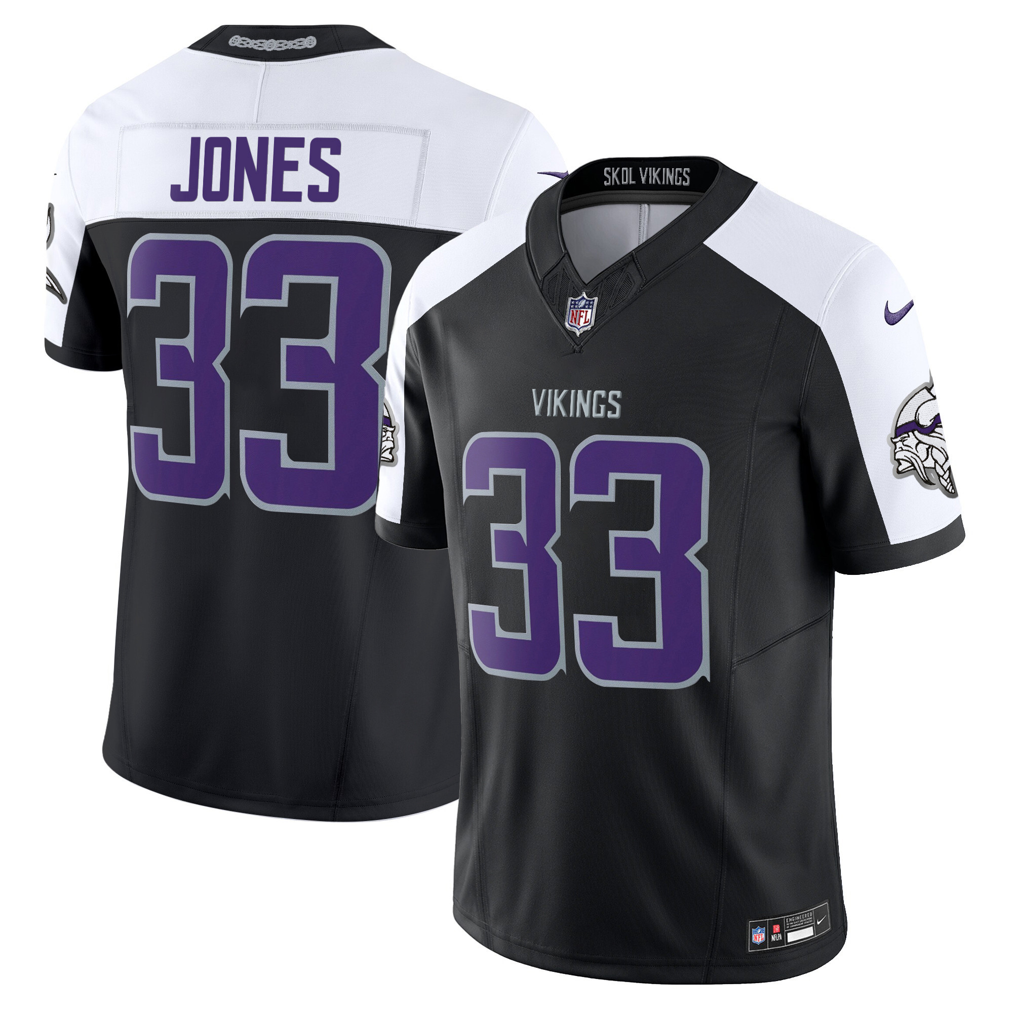 Men's 2024 Minnesota Vikings Winter Warrior Vapor Limited Jersey - All Stitched - Image 20