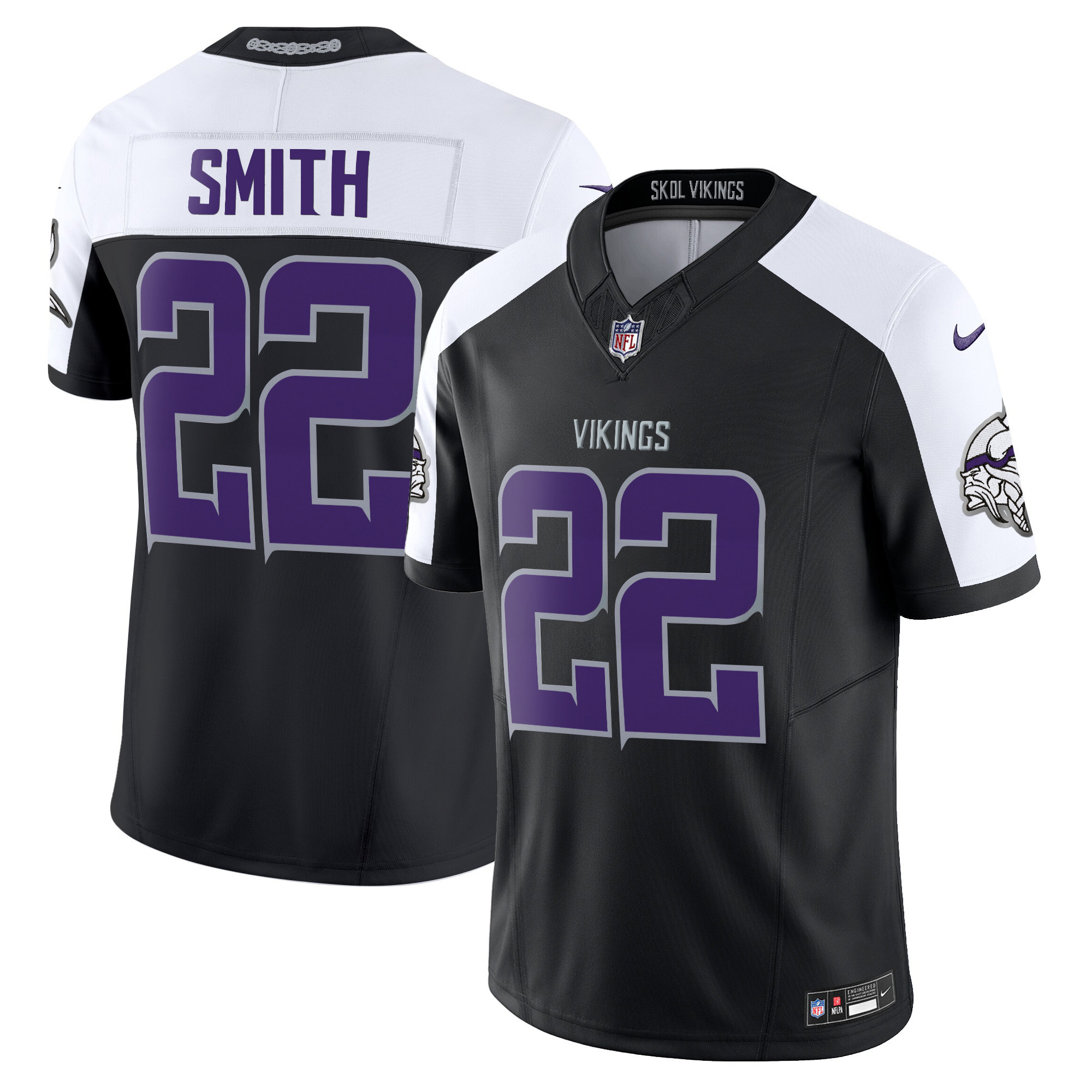 Men's 2024 Minnesota Vikings Winter Warrior Vapor Limited Jersey - All Stitched - Image 22