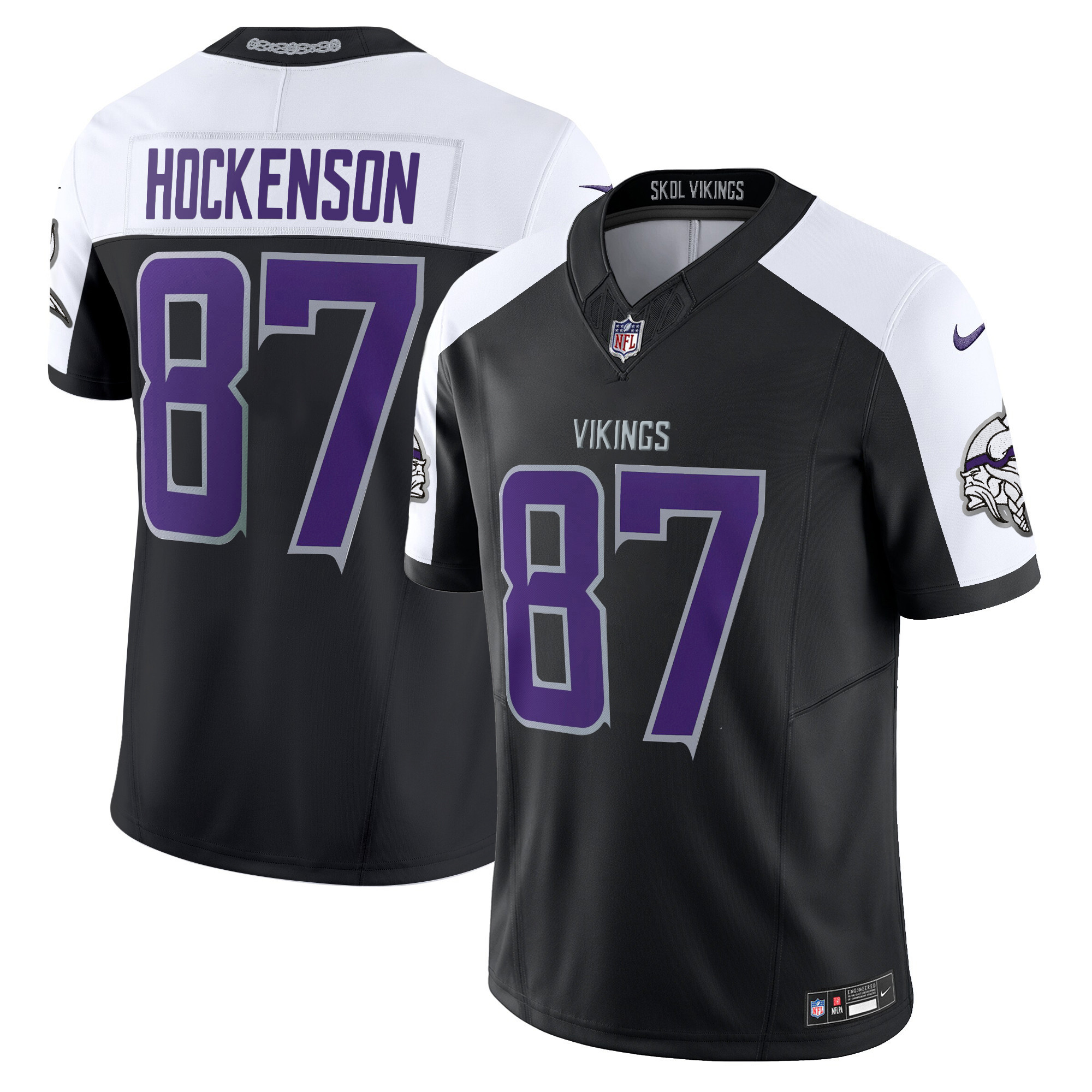 Men's 2024 Minnesota Vikings Winter Warrior Vapor Limited Jersey - All Stitched - Image 23