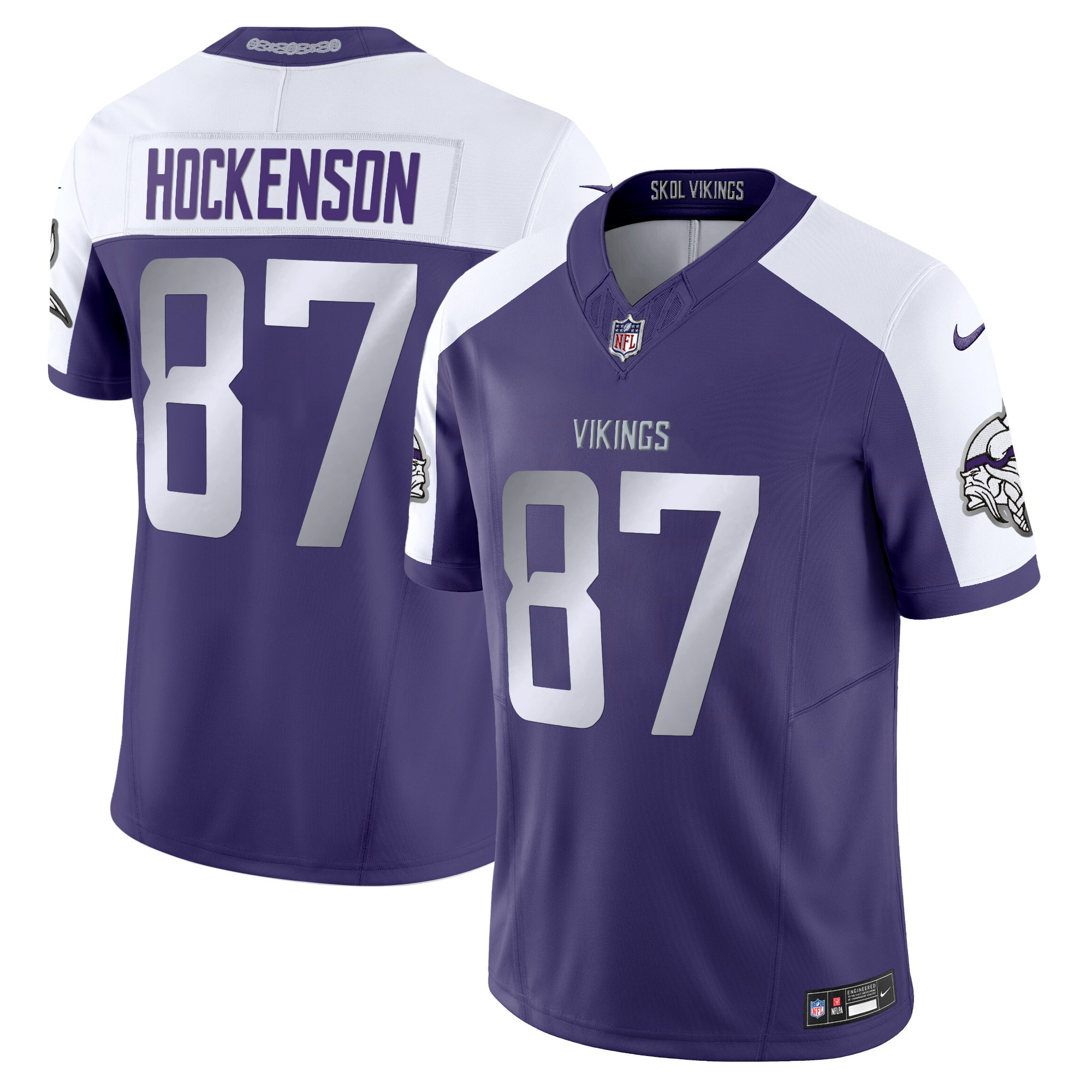 Men's 2024 Minnesota Vikings Winter Warrior Vapor Limited Jersey - All Stitched - Image 31