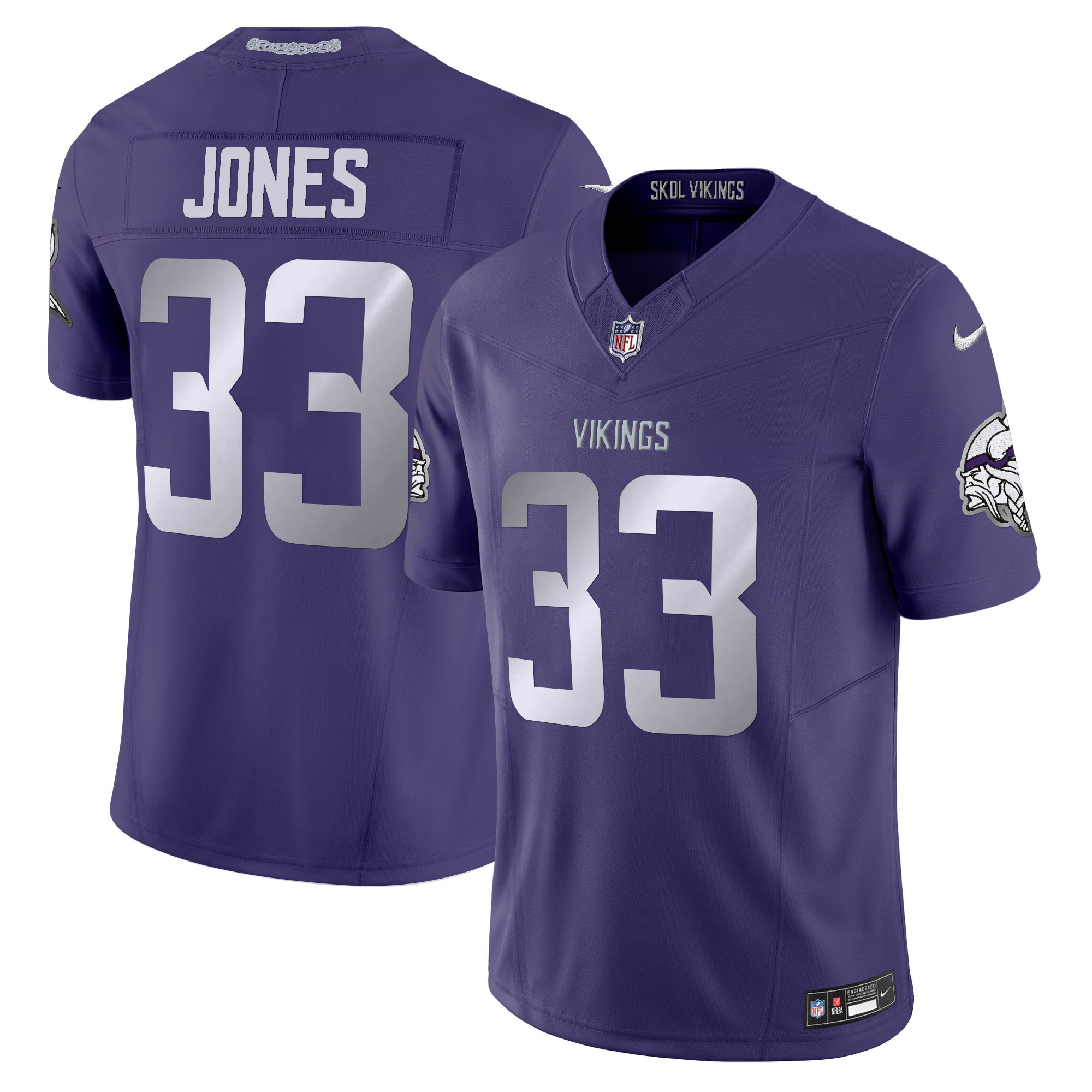Men's 2024 Minnesota Vikings Winter Warrior Vapor Limited Jersey - All Stitched - Image 36