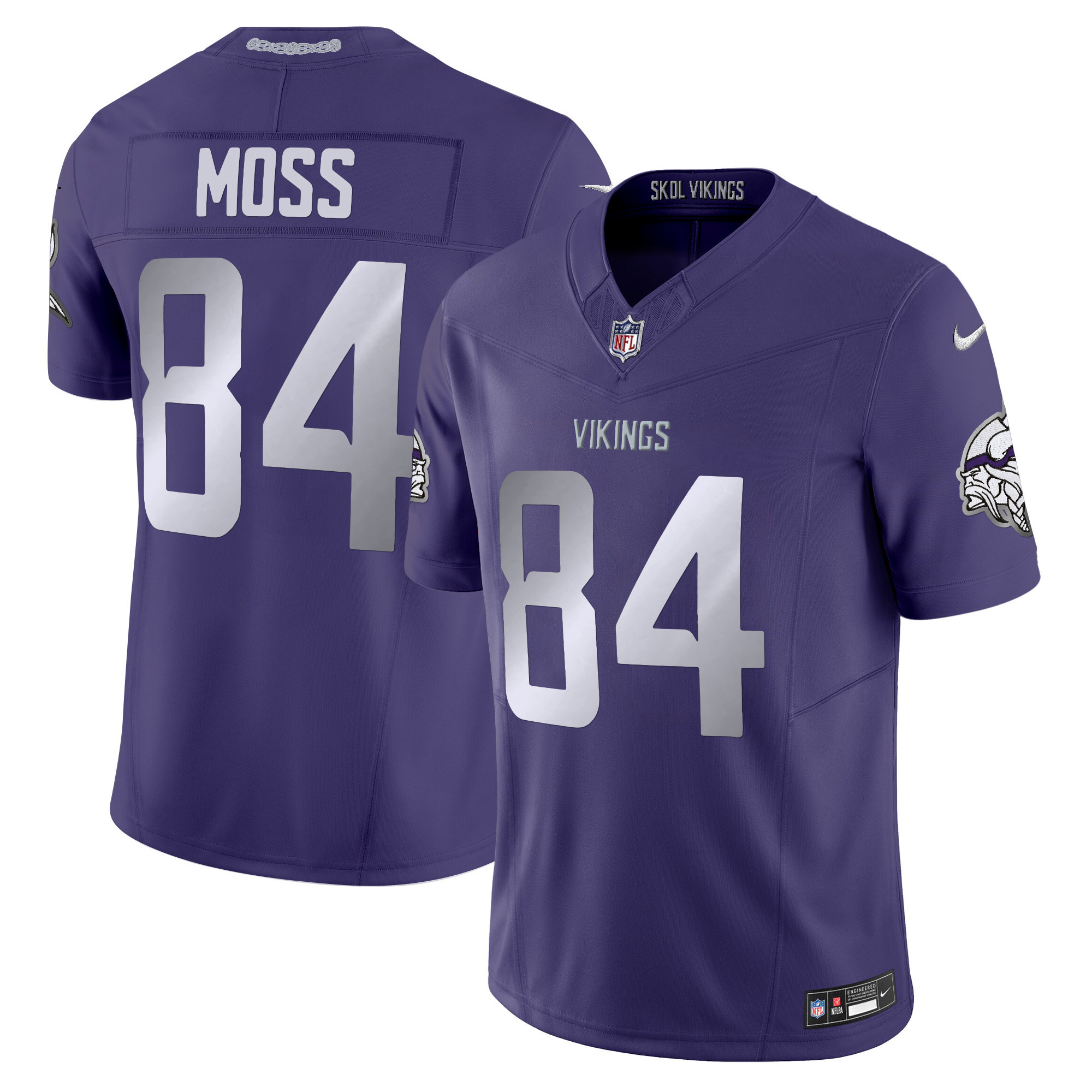 Men's 2024 Minnesota Vikings Winter Warrior Vapor Limited Jersey - All Stitched - Image 40