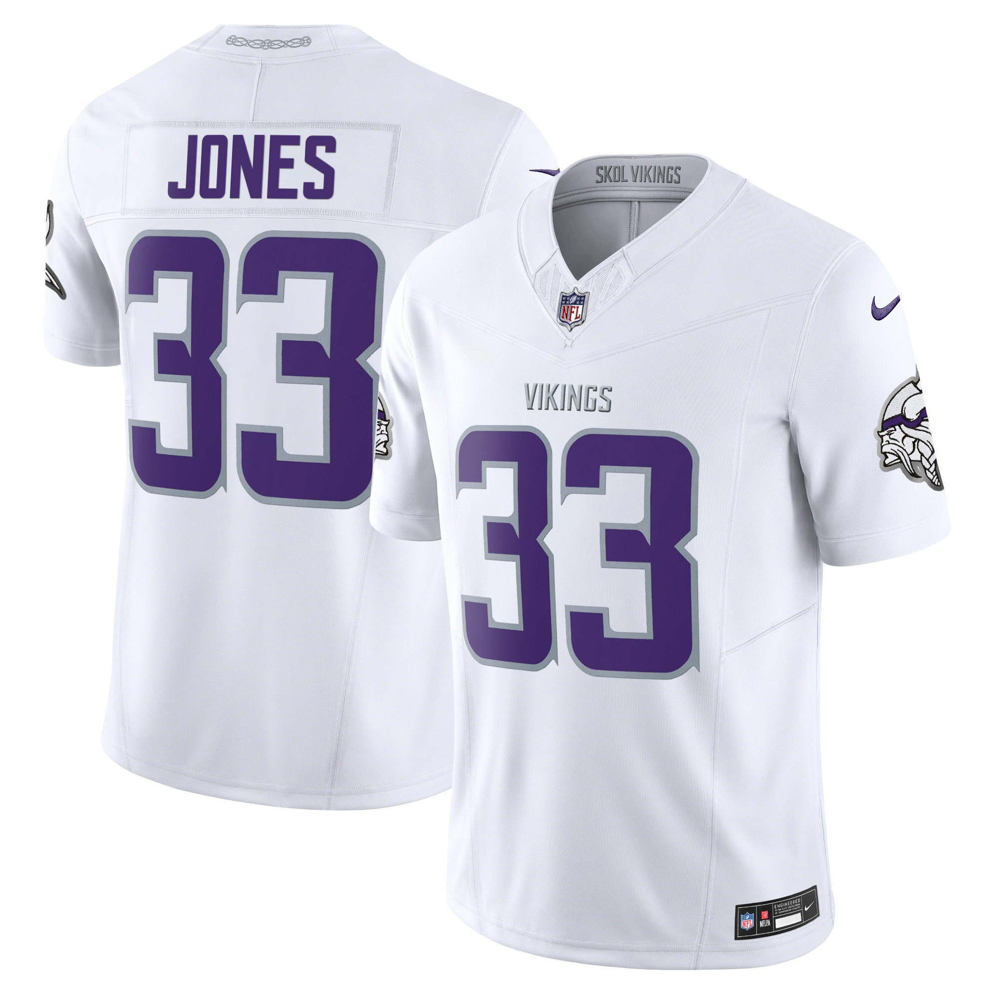 Men's 2024 Minnesota Vikings Winter Warrior Vapor Limited Jersey - All Stitched - Image 4